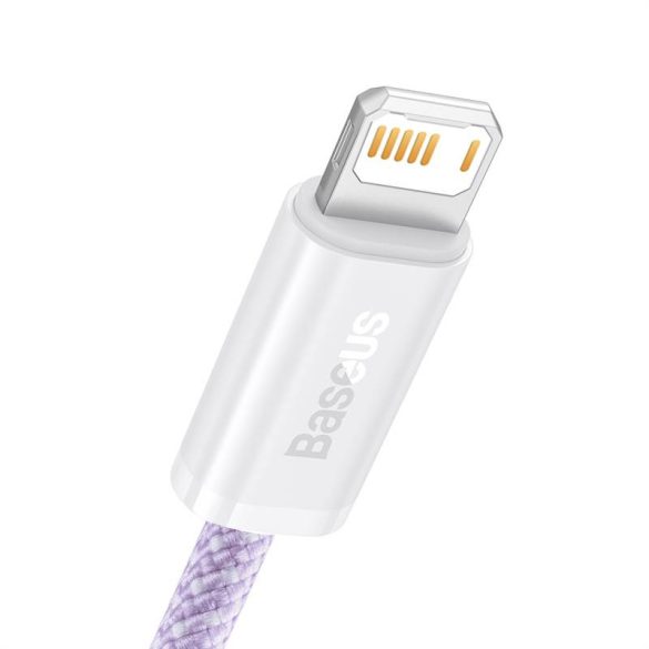 USB-kábel a Lightning Baseus Dynamic, 2,4A, 2m (Violet)