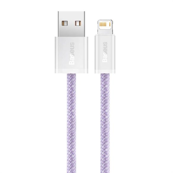 USB-kábel a Lightning Baseus Dynamic, 2,4A, 2m (Violet)