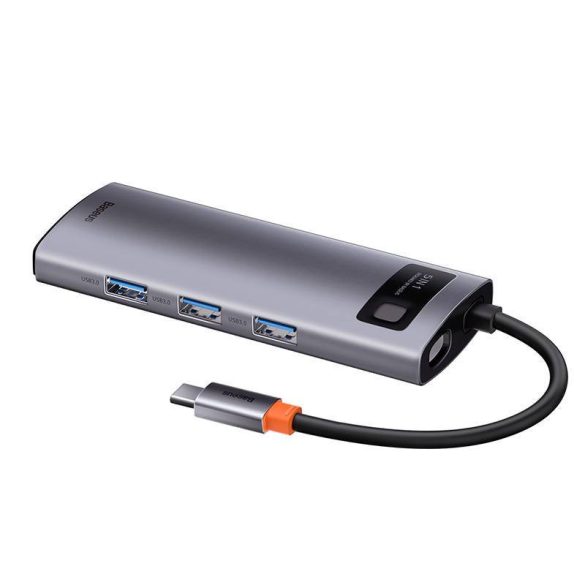 Baseus adapter 5 az 1-ben USB-C hub 3x USB 3.0 + HDMI + USB-C PD