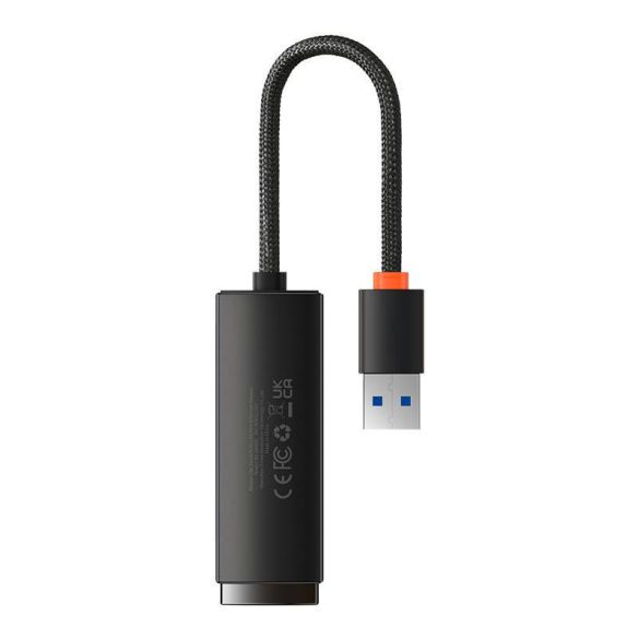 Baseus Lite Series USB – RJ45 hálózati adapter (fekete)