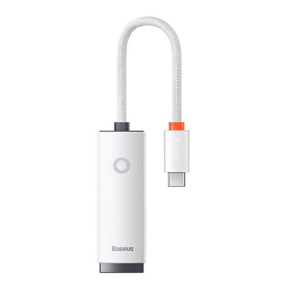 Baseus Lite Series USB-C – RJ45 hálózati adapter, 100Mbps (fehér)