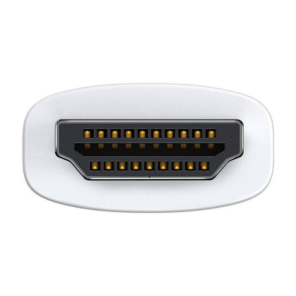 Baseus Lite Series HDMI-VGA adapter (fehér)