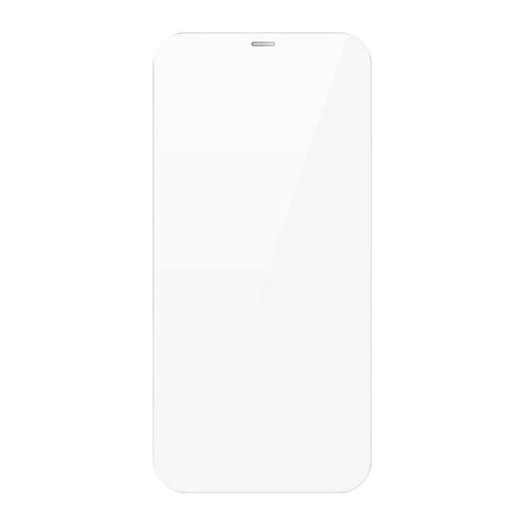 Baseus edzett üvegfólia 0,3 mm-es iPhone 12 Pro Max 6.7" készülékhez (2 db)