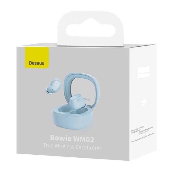 Baseus Bowie WM02 TWS fülhallgató (kék)
