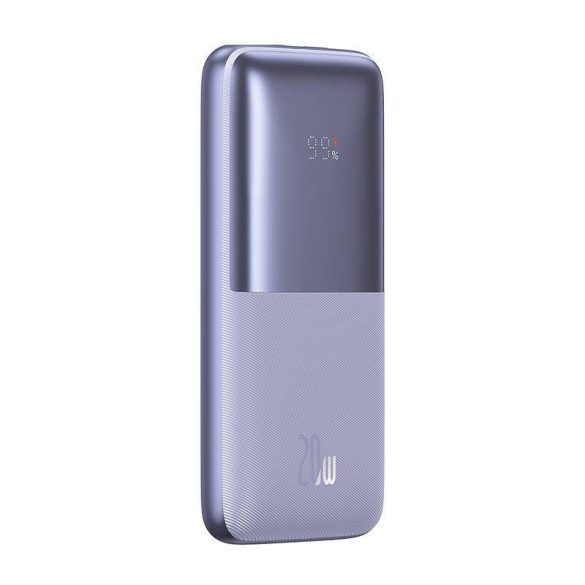 Baseus Bipow Pro Powerbank, 10000mAh, 2xUSB, USB-C, 20W (lila)