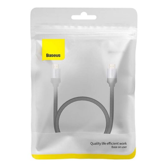 Baseus Enjoyment Series HDMI 2.0 kábel, 4K, 3D, 0,5m  (fekete szürke)