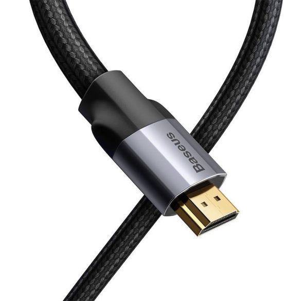 Baseus Enjoyment Series HDMI kábel, 4K, 0.75m (fekete/szürke)