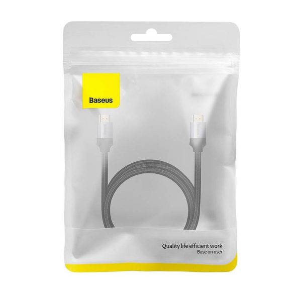 Baseus Enjoyment Series HDMI kábel, 4K, 0.75m (fekete/szürke)