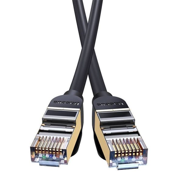 Baseus Ethernet RJ45 hálózati kábel, 10Gbps, 20m (fekete)