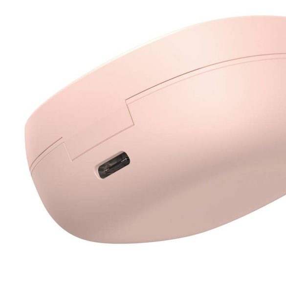 Baseus Encok WM01 Plus TWS vezeték nélküli fülhallgató (rózsaszín)