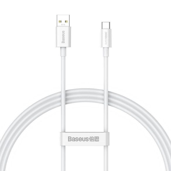 USB kábel a USB-C Baseus Superior sorozathoz, 65 W, PD, 1m (fehér)