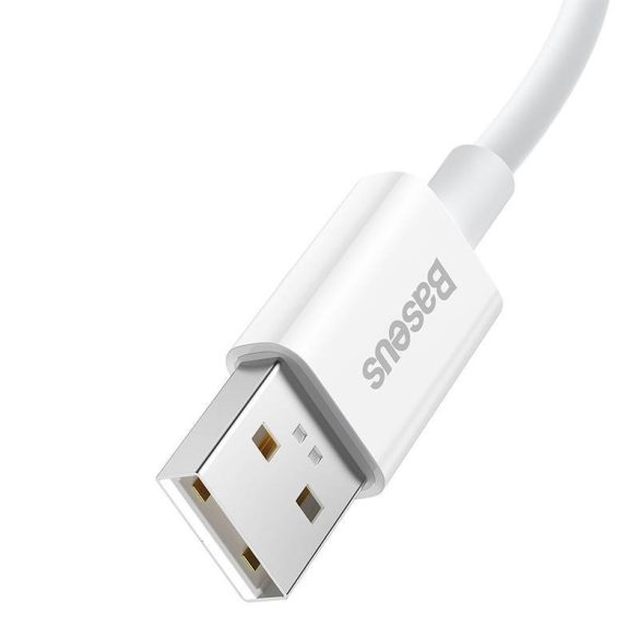 Baseus Superior Series kábel USB-ről USB-C-re, 65W, PD, 2m (fehér)