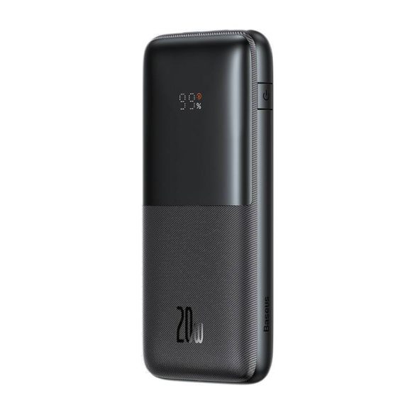 Baseus Bipow Pro Powerbank, 10000mAh, 2xUSB, USB-C, 20W (fekete)