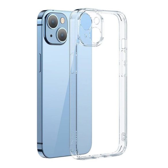 Baseus SuperCeramic iPhone 14 Átlátszó üvegtok és üvegfólia
