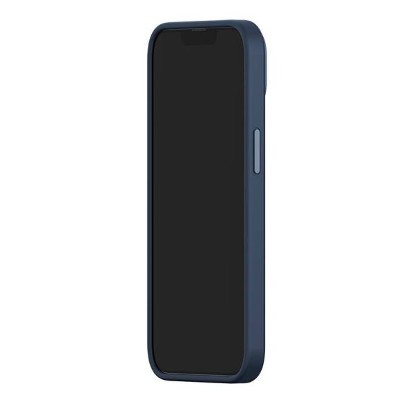 Baseus Liquid Silica iPhone 14 Plus Tok és üvegfólia (kék)