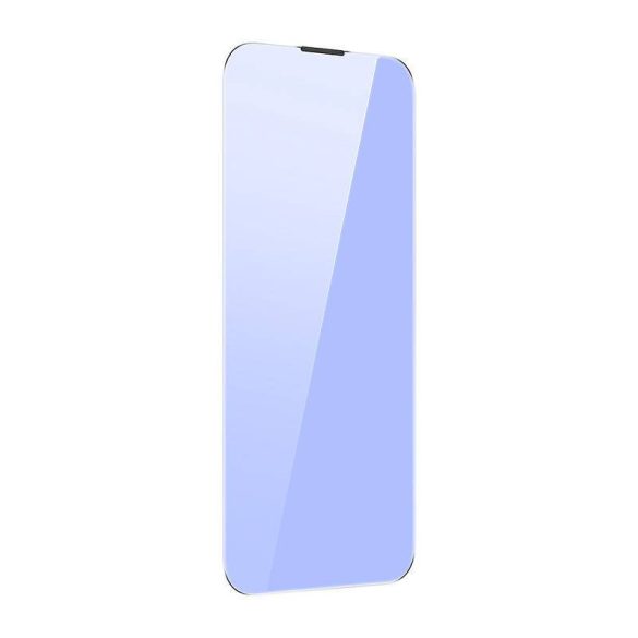 Baseus iPhone 14 Plus/13 Pro Max Kékfény-szűrős üvegfólia, 0.4 mm