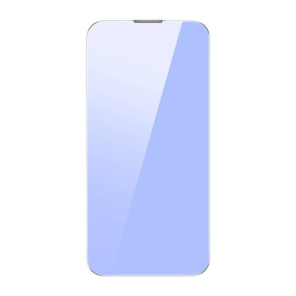 Baseus iPhone 14 Pro Max Kékfény-szűrős üvegfólia, 0.4 mm