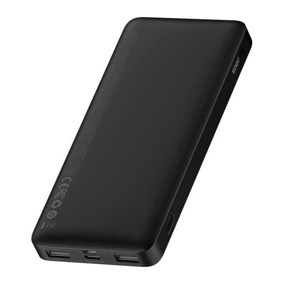 Baseus Bipow Powerbank 10000mAh, 15W (fekete)