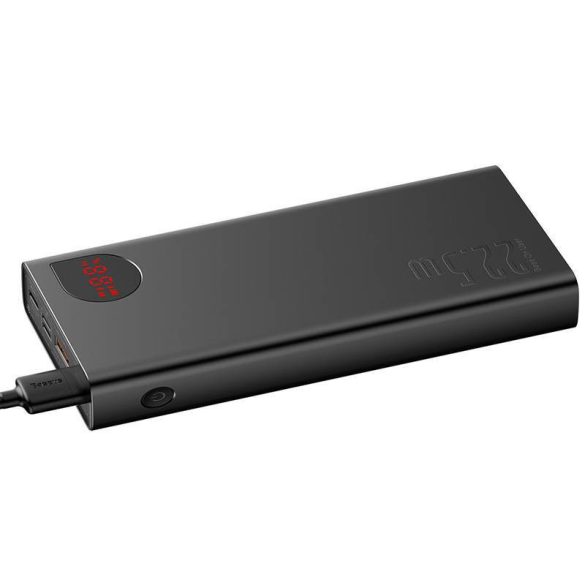 Baseus Adaman Metal Powerbank, 20000mAh, 22.5W (fekete)