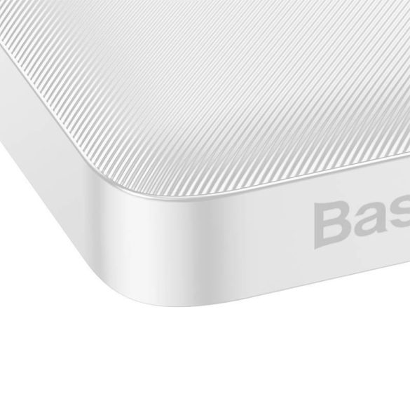 Baseus Bipow Powerbank, 10000mAh, 20W (fehér)