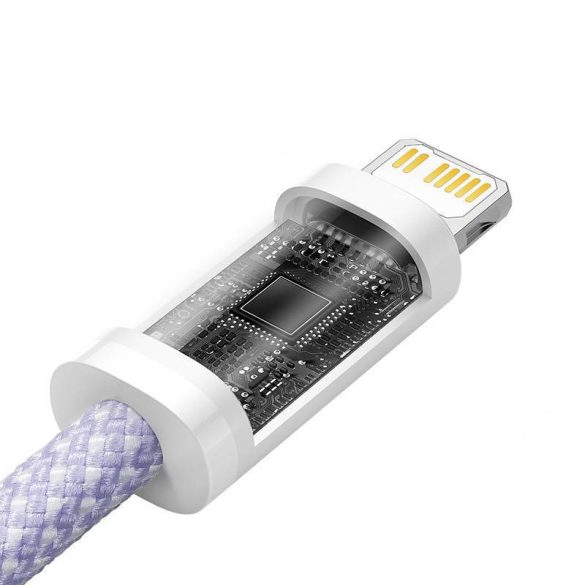 Baseus Dynamic 2 USB-C - Lightning töltőkábel, 20W, 1m (lila)
