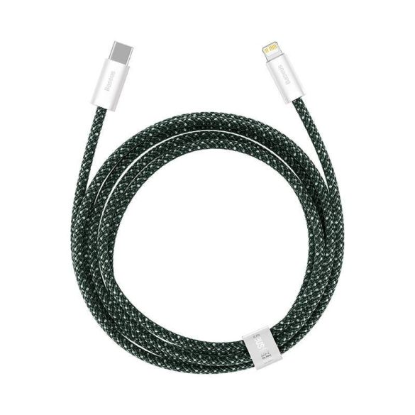 USB-C kábel Lightning Baseus Dynamic 2 sorozathoz, 20W, 2m (zöld)
