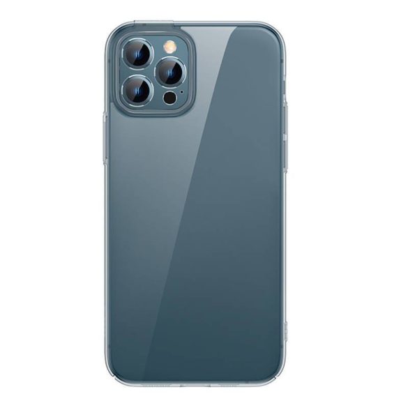 Baseus Crystal iPhone 12 Pro Átlátszó tok és üvegfólia