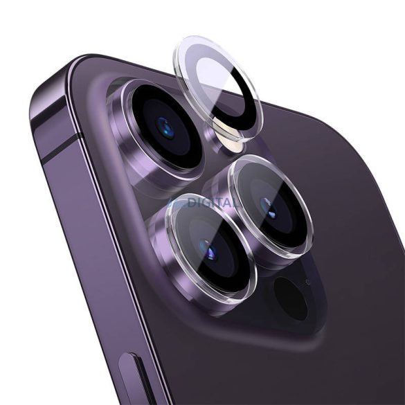 Lencsevédő Baseus tükröződéscsillapító CorningiPhone 14 Pro/14 Pro Max fólia