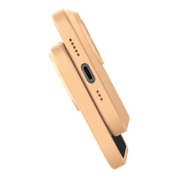 Baseus Liquid Silica iPhone 14 Pro Max Tok, üvegfólia és tisztító készlet (sárga)