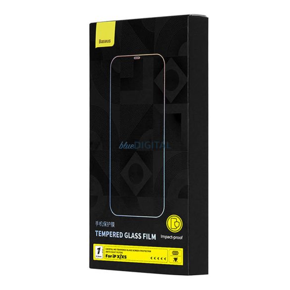 Baseus Crystal edzett üveg 0.3mmiPhone X/XS