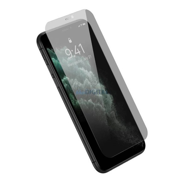 Baseus Crystal Privacy Protection edzett üveg 0.3mmiPhone X/XS
