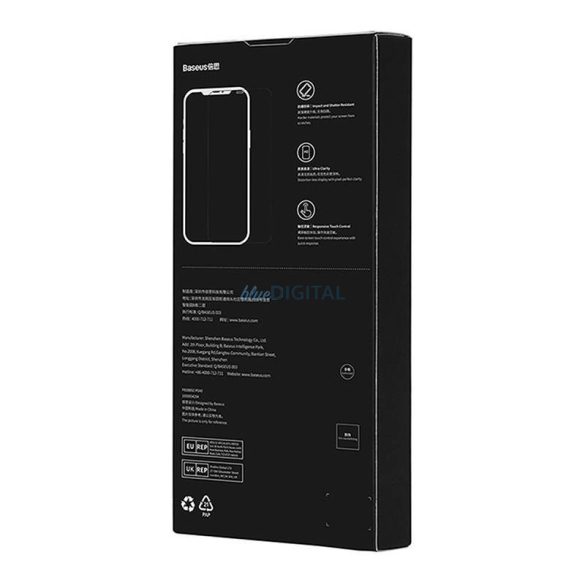 Baseus Crystal Privacy Protection edzett üveg 0.3mmiPhone X/XS