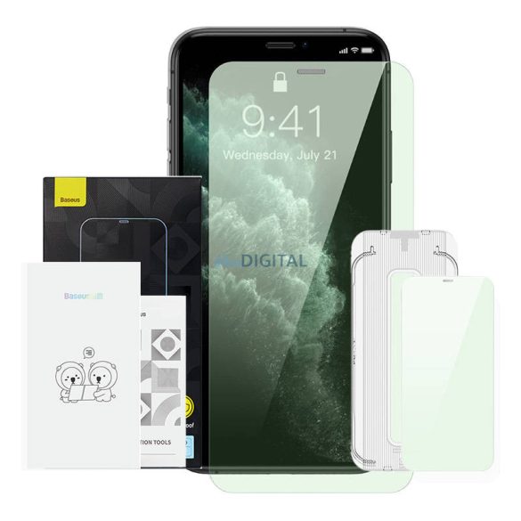 Baseus Crystal szemvédő edzett üveg 0.3mmiPhone X / XS