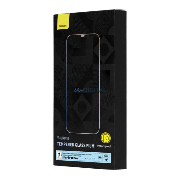 Baseus Crystal szemvédő edzett üveg 0.3mmiPhone X / XS
