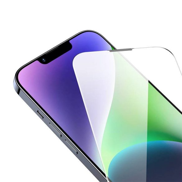 Baseus Schott iPhone 13 Pro Max/14 Plus HD Üvegfólia porálló bevonattal, 0.3 mm