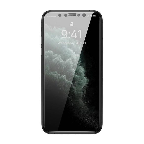 Baseus iPhone X/XS/11 Pro Privatizációs szűrős üvegfólia, 0.3 mm