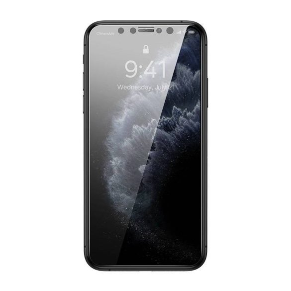 Baseus iPhone XS Max/11 Pro Max Privatizációs szűrős üvegfólia, 0.3 mm