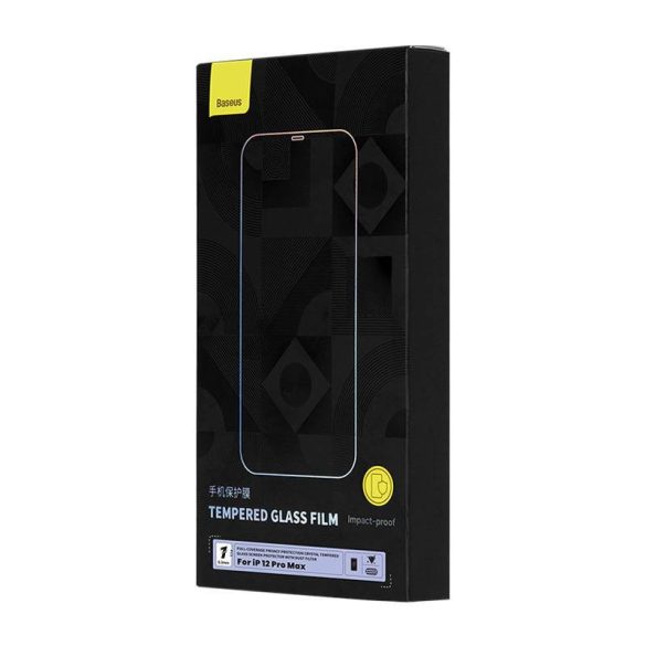 Baseus iPhone 12 Pro Max Privatizációs szűrős üvegfólia, 0.3 mm