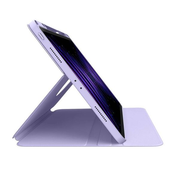 Baseus Minimalist iPad PRO 12.9 Mágneses tok (lila)