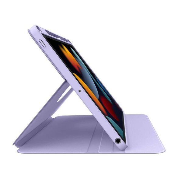 Baseus Minimalist iPad 10.2" Mágneses tok (lila)