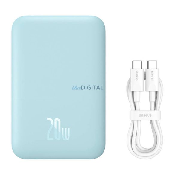 Powerbank Baseus Magnetic Mini 6000mAh 20W MagSafe (kék)