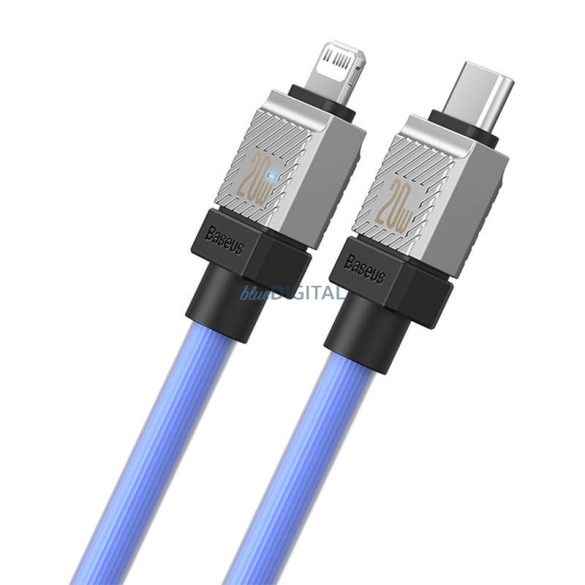 Gyorstöltő kábel Baseus USB-C a Coolplay Series 1m, 20W (lila)
