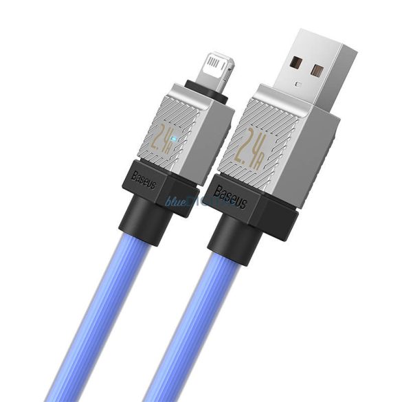 Gyorstöltő kábel Baseus USB-A Lightning CoolPlay Series 2m, 2.4A (kék)