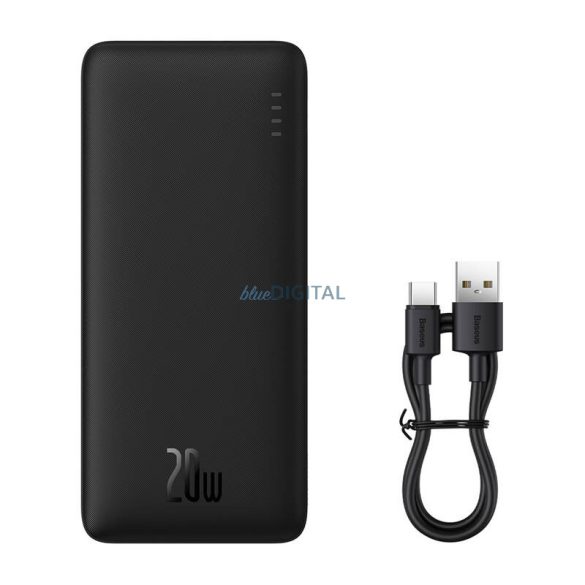 Baseus Airpow powerbank 10000 mAh 20W - fekete