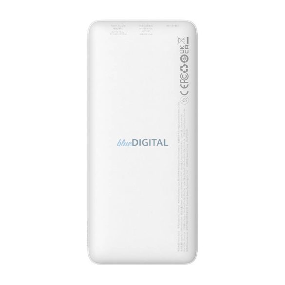 Baseus Airpow powerbank 10000 mAh 20W - fehér