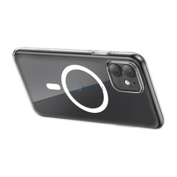 Baseus Magnetic Crystal átlátszó iPhone 11 telefontok (átlátszó)
