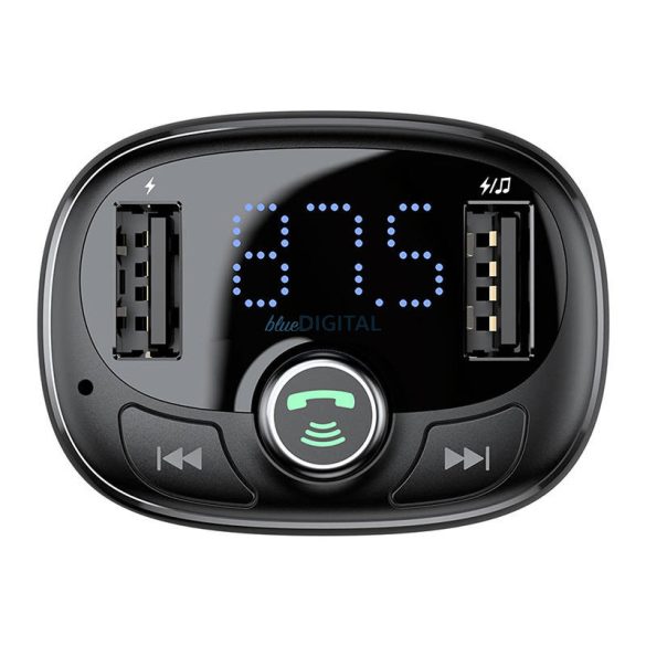 Adókészülék FM Baseus T-típusú S-09 Bluetooth (fekete)