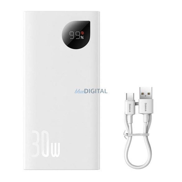 Powerbank Baseus Adaman2 10000mAh 30W fehér