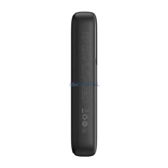 Powerbank Baseus CometUSB USB-C kábelre, 10000mAh, 22.5W (fekete)