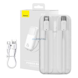Powerbank Baseus Comet 10000mAh, 22.5W (fehér)